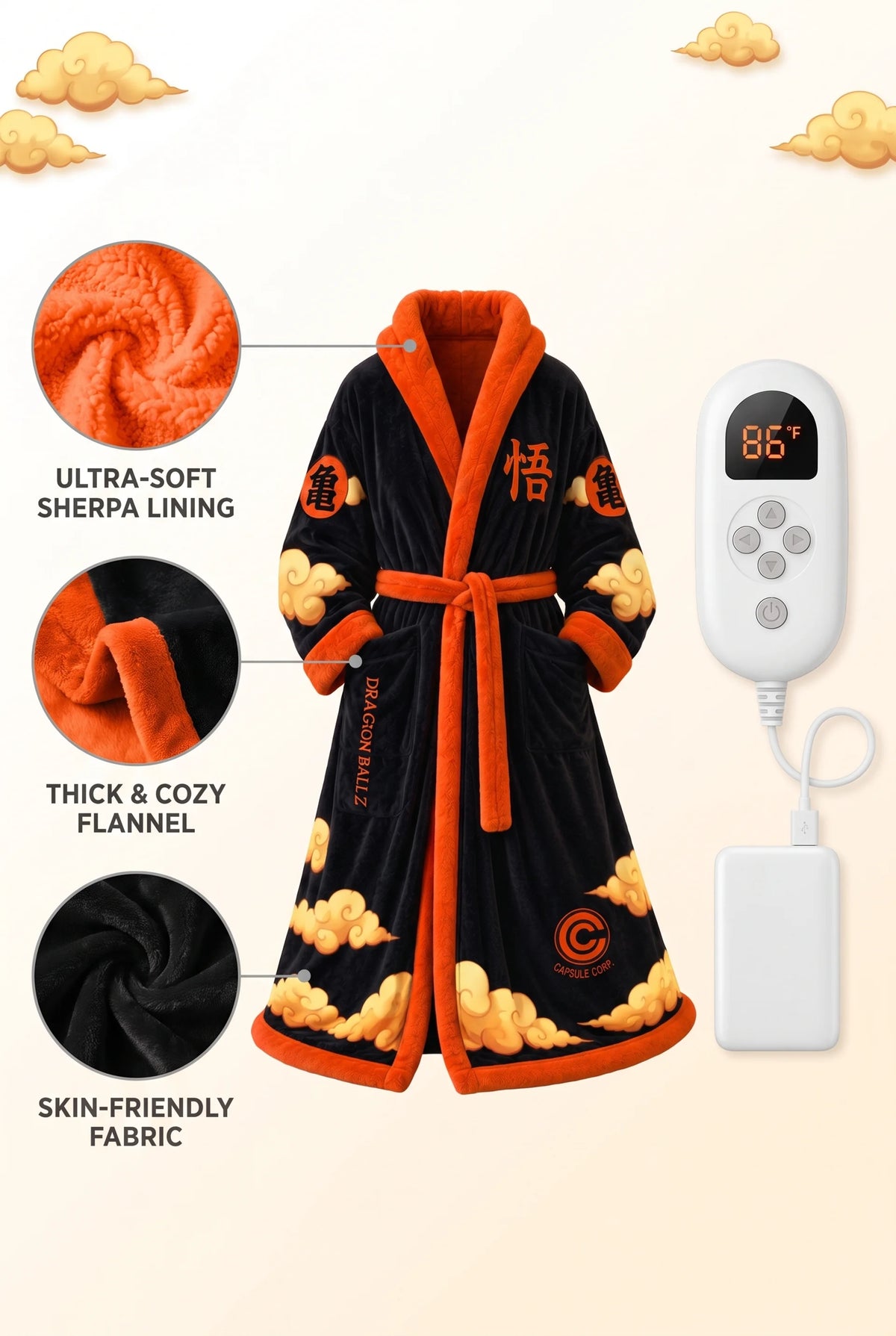 Heated Robe
